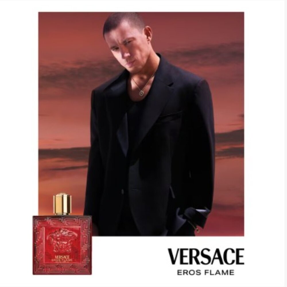 Versace Eros Flame Eau De Parfum 3.4 OZ/ 100ML, BNIB Men's Perfume EDP - Picture 5 of 6